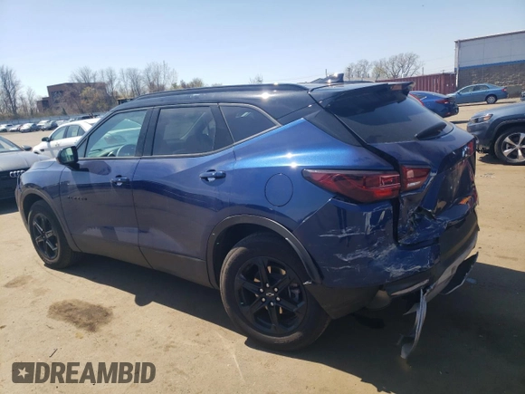 2023 Chevrolet Blazer LT с VIN 3GNKBHR49PS140971, выставлен на аукционе Copart как лот 53527345 с пробегом 18 592 миль миль и Списание • Salvage title. История ставок и продаж доступна на DreamBid. Изображение 2.