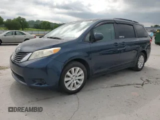 2011 Toyota Sienna LE AAS с VIN 5TDKK3DC2BS142603, выставлен на аукционе Copart как лот 54800255 с пробегом 286 227 миль миль и Чистый • Clean title. История ставок и продаж доступна на DreamBid. Изображение 1.