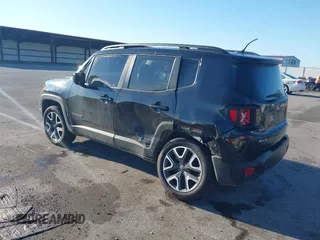 2017 Jeep Renegade Altitude with VIN ZACCJBBB0HPE54422, listed as a IAAI auction lot 42335593 with 52,597 mi miles and . Bid and sale history available at DreamBid. Image 3.