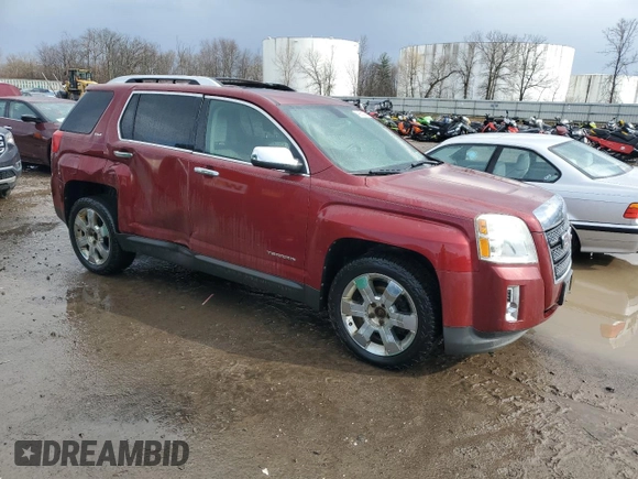 2011 GMC Terrain SLT-2 z VIN 2CTFLWE5XB6323303, wystawiony jako Copart lot #49852935 z przebiegiem 159 116 mil mil oraz Szkoda całkowita • Salvage title. Historia ofert i sprzedaży dostępna na DreamBid. Obrazek 4.