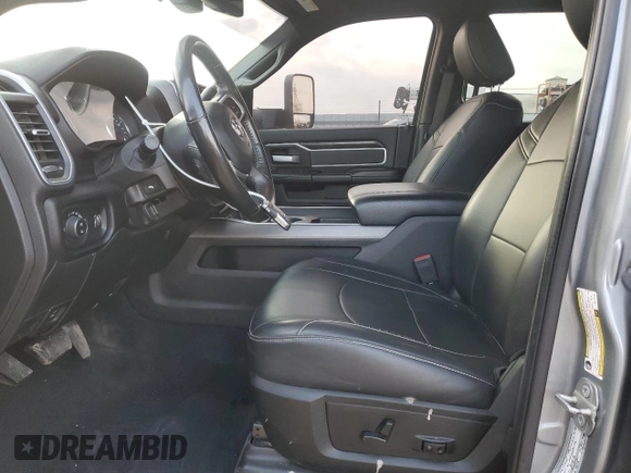 2022 Ram 2500 Big Horn with VIN 3C6UR5DLXNG112162, listed as a Copart auction lot 82918884 with 73,086 mi miles and Salvage Title. Bid and sale history available at carsss.com. Image 7.