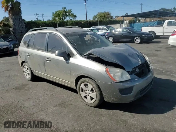 2009 Kia Rondo LX with VIN KNAFG528497221625, listed as a Copart auction lot 75915694 with 245,165 mi miles and Salvage Title. Bid and sale history available at carsss.com. Image 12.