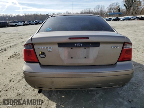 2005 Ford Focus S with VIN 1FAFP34N35W141023, listed as a Copart auction lot 84230574 with 244,545 mi miles and Salvage Title. Bid and sale history available at carsss.com. Image 6.