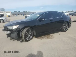 2018 Acura TLX Advance z VIN 19UUB3F72JA004095, wystawiony jako Copart lot #45872825 z przebiegiem 101 214 mil mil oraz Szkoda całkowita • Salvage title. Historia ofert i sprzedaży dostępna na DreamBid. Obrazek 1.