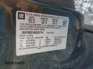 2013 Chevrolet Avalanche LS with VIN 3GNTKEE74DG307741, listed as a Copart auction lot 65405454 with 96,503 mi miles and Salvage Title. Bid and sale history available at carsss.com. Image 12.