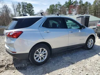 2018 Chevrolet Equinox LT with VIN 2GNAXSEV3J6302396, listed as a Copart auction lot 54289685 with 100,270 mi miles and Salvage Title. Bid and sale history available at DreamBid. Image 3.