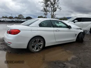 2014 BMW 4 Series 428i with VIN WBA3V7C59EJ872481, listed as a Copart auction lot 82449884 with 82,303 mi miles and Salvage title. Bid and sale history available at DreamBid. Image 3.