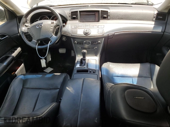 2007 Infiniti M Sport with VIN JNKAY01E17M310473, listed as a Copart auction lot 61046425 with 193,597 mi miles and Salvage title. Bid and sale history available at DreamBid. Image 8.