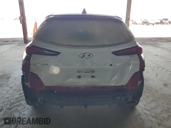 2022 Hyundai Kona Preferred with VIN KM8K22AB1NU820579, listed as a Copart auction lot 55270415 with Not Provided miles and Salvage Title. Bid and sale history available at carsss.com. Image 6.