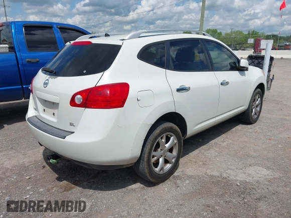 2010 Nissan Rogue S with VIN JN8AS5MT3AW011898, listed as a IAAI auction lot 42040480 with 188,700 mi miles and . Bid and sale history available at carsss.com. Image 4.