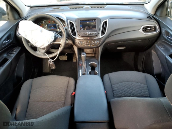 2020 Chevrolet Equinox LT with VIN 2GNAXUEV9L6241876, listed as a Copart auction lot 46735345 with 96,445 mi miles and Salvage Title. Bid and sale history available at carsss.com. Image 8.