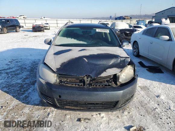 2010 Volkswagen Jetta SportWagen S with VIN 3VWKX7AJXAM628051, listed as a Copart auction lot 41629895 with 154,372 mi miles and Salvage Title. Bid and sale history available at carsss.com. Image 5.