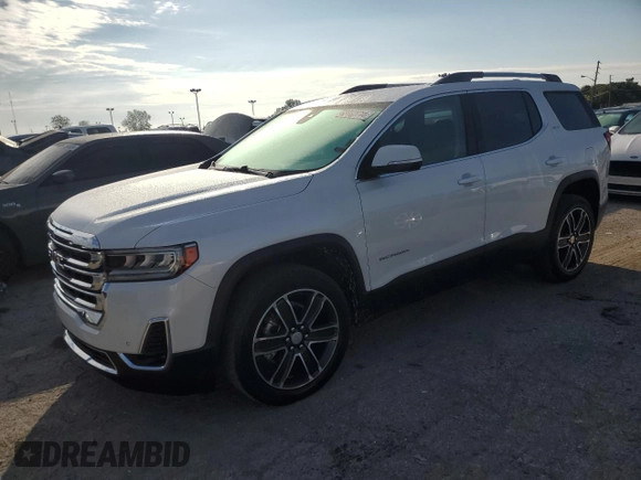 2022 GMC Acadia SLT z VIN 1GKKNML46NZ182732, wystawiony jako Copart lot #73033414 z przebiegiem 36 886 mil mil oraz Czysty tytuł • Clean title. Historia ofert i sprzedaży dostępna na DreamBid. Obrazek 1.