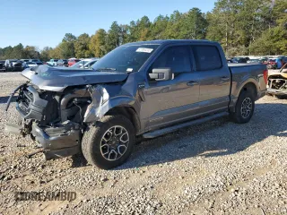 2023 Ford F-150 XL with VIN 1FTFW1ED4PFC97050, listed as a Copart auction lot 47654235 with 25,999 mi miles and Salvage Title. Bid and sale history available at carsss.com. Image 1.