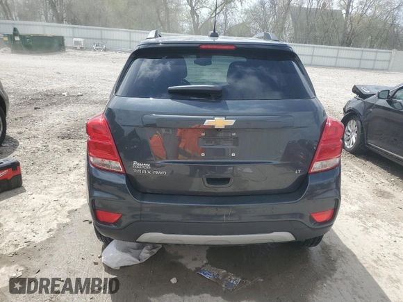 2018 Chevrolet Trax LT with VIN KL7CJPSBXJB695852, listed as a Copart auction lot 53900275 with 46,701 mi miles and Clean Title. Bid and sale history available at carsss.com. Image 6.