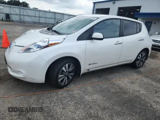 2013 Nissan LEAF SV with VIN 1N4AZ0CP1DC416281, listed as a Copart auction lot 66550295 with 47,515 mi miles and Clean title. Bid and sale history available at DreamBid. Image 1.