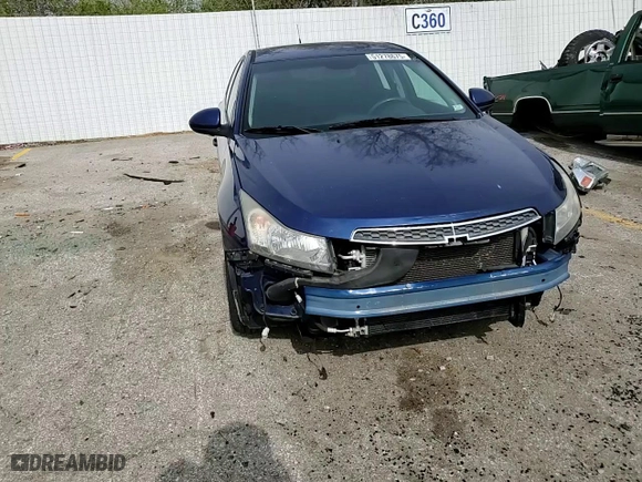 2012 Chevrolet Cruze LT w/1LT with VIN 1G1PF5SC6C7372383, listed as a Copart auction lot 51278675 with 139,228 mi miles and Salvage Title. Bid and sale history available at carsss.com. Image 10.