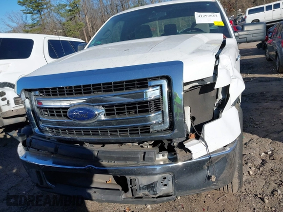 2013 Ford F-150 XL with VIN 1FTNF1CFXDKE78575, listed as a IAAI auction lot 41293852 with 201,332 mi miles. Bid and sale history available at carsss.com. Image 12.