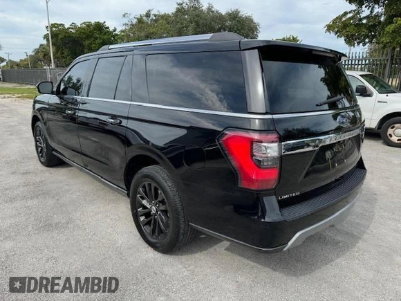 2019 Ford Expedition Max Limited with VIN 1FMJK1KT9KEA42633, listed as a Copart auction lot 54799955 with 98,210 mi miles and Non Repairable. Bid and sale history available at DreamBid. Image 2.