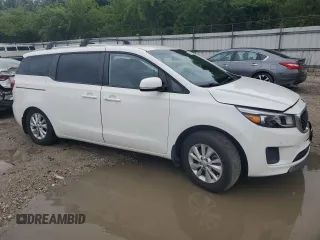 2016 Kia Sedona LX with VIN KNDMB5C15G6216589, listed as a Copart auction lot 66570194 with 0 mi miles and Salvage Title. Bid and sale history available at carsss.com. Image 4.