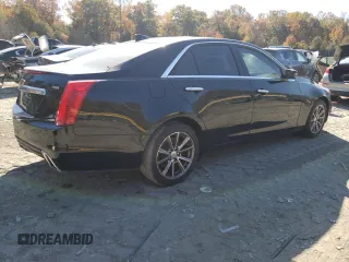 2017 Cadillac CTS Luxury AWD with VIN 1G6AX5SS4H0114979, listed as a Copart auction lot 68262784 with 44,731 mi miles and Salvage Title. Bid and sale history available at DreamBid. Image 3.