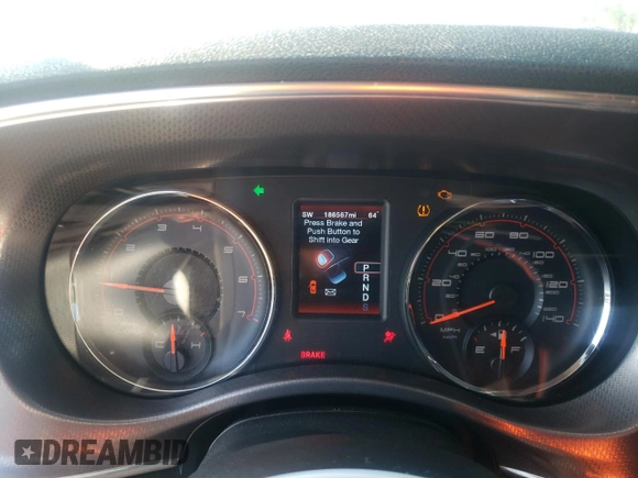 2012 Dodge Charger SXT with VIN 2C3CDXHG3CH245083, listed as a Copart auction lot 44493165 with 186,567 mi miles and Salvage Title. Bid and sale history available at carsss.com. Image 9.