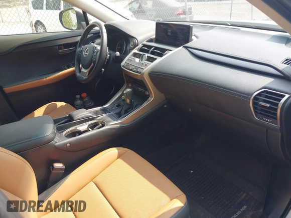 2019 Lexus NX 300 with VIN JTJBARBZ7K2194049, listed as a IAAI auction lot 42429377 with 23,450 mi miles and . Bid and sale history available at DreamBid. Image 5.