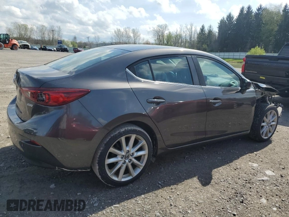 2017 Mazda 3 Touring with VIN 3MZBN1V71HM143468, listed as a Copart auction lot 55250265 with 61,611 mi miles and Salvage Title. Bid and sale history available at DreamBid. Image 3.