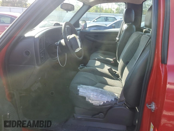 2006 Chevrolet Silverado 1500 Work Truck with VIN 3GCEC14X76G270714, listed as a Copart auction lot 52368285 with 212,222 mi miles and Salvage Title. Bid and sale history available at DreamBid. Image 7.