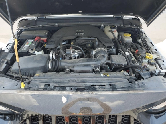 2021 Jeep Wrangler Unlimited Sport with VIN 1C4HJXDG7MW521106, listed as a Copart auction lot 62230955 with 52,358 mi miles and Salvage title. Bid and sale history available at DreamBid. Image 12.