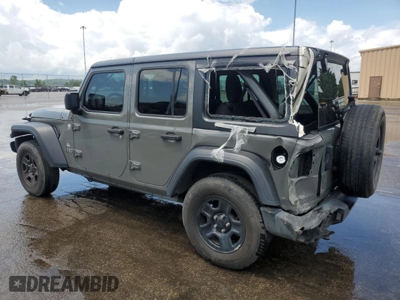 2020 Jeep Wrangler Unlimited Sport S z VIN 1C4HJXDN5LW155501, wystawiony jako Copart lot #63217835 z przebiegiem 80 662 mil mil oraz Czysty tytuł • Clean title. Historia ofert i sprzedaży dostępna na DreamBid. Obrazek 2.