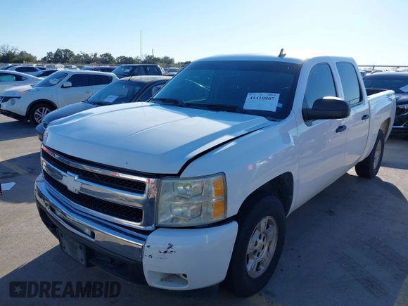 2009 Chevrolet Silverado 1500 LT with VIN 3GCEC23JX9G130616, listed as a IAAI auction lot 41410807 with 143,731 mi miles. Bid and sale history available at carsss.com. Image 2.