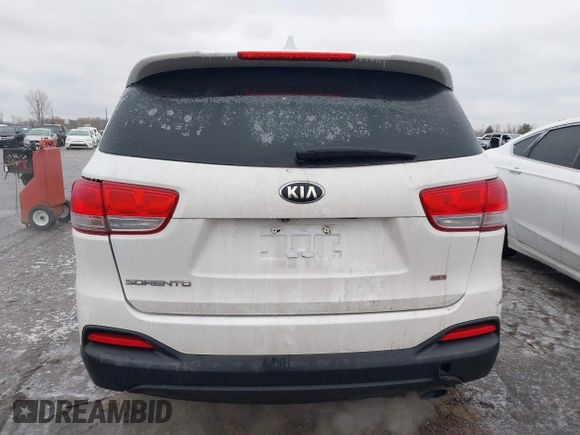 2016 Kia Sorento LX with VIN 5XYPGDA35GG053887, listed as a IAAI auction lot 41509800 with 102,529 mi miles. Bid and sale history available at carsss.com. Image 16.
