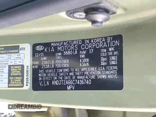 2012 Kia Soul + with VIN KNDJT2A66C7416740, listed as a IAAI auction lot 42085271 with 74,512 mi miles. Bid and sale history available at carsss.com. Image 9.