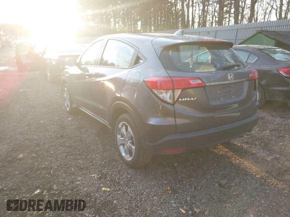 2021 Honda HR-V LX with VIN 3CZRU5H3XMM734410, listed as a IAAI auction lot 41441387 with 63,055 mi miles. Bid and sale history available at carsss.com. Image 3.