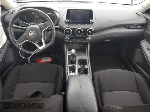 2021 Nissan Sentra SV with VIN 3N1AB8CVXMY321062, listed as a Copart auction lot 55619045 with 41,462 mi miles and Salvage title. Bid and sale history available at DreamBid. Image 8.