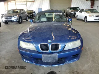 2000 BMW Z3 2.5 with VIN 4USCH9342YLG04259, listed as a Copart auction lot 60921805 with 150,679 mi miles and Salvage title. Bid and sale history available at DreamBid. Image 5.