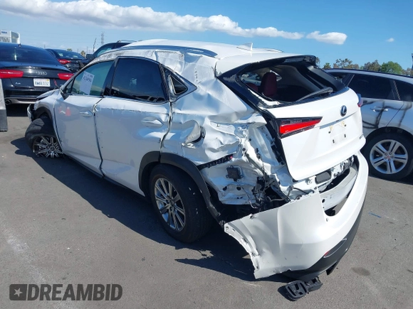 2021 Lexus NX 300 with VIN JTJDARBZ4M5031983, listed as a IAAI auction lot 42260594 with Not provided miles and . Bid and sale history available at DreamBid. Image 3.