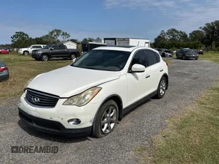 2008 Infiniti EX Journey with VIN JNKAJ09E18M300455, listed as a Copart auction lot 76801564 with 203,401 mi miles and Clean Title. Bid and sale history available at carsss.com. Image 2.