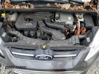 2017 Ford C-Max Energi Titanium with VIN 1FADP5FU0HL103777, listed as a Copart auction lot 41293034 with 84,459 mi miles. Bid and sale history available at carsss.com. Image 12.