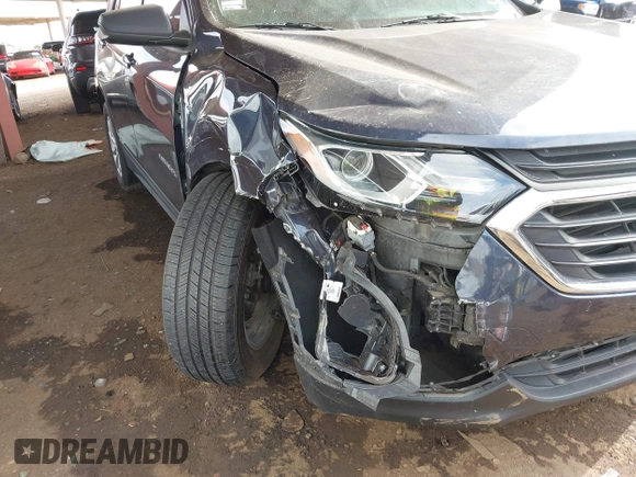 2019 Chevrolet Equinox LS z VIN 3GNAXHEV8KL190100, wystawiony jako IAAI lot #41725409 z przebiegiem 36 175 mil mil oraz . Historia ofert i sprzedaży dostępna na DreamBid. Obrazek 6.
