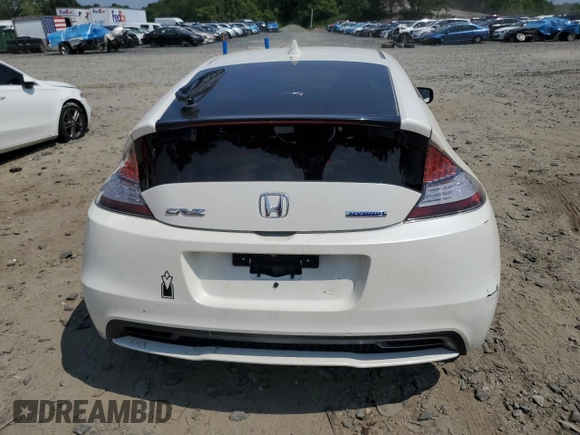 2015 Honda CR-Z EX with VIN JHMZF1D68FS002780, listed as a Copart auction lot 65798635 with 62,446 mi miles and Clean title. Bid and sale history available at DreamBid. Image 6.