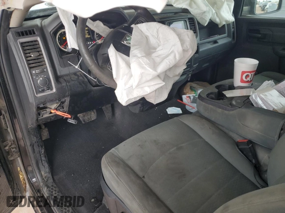 2017 Ram 1500 Tradesman with VIN 3C6JR6AG4HG791673, listed as a Copart auction lot 55655095 with 189,169 mi miles and Salvage title. Bid and sale history available at DreamBid. Image 8.