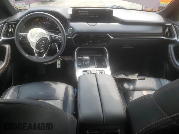 2024 Mazda CX-90 Premium Plus with VIN JM3KKEHD6R1100528, listed as a Copart auction lot 59293835 with 29,241 mi miles and Salvage title. Bid and sale history available at DreamBid. Image 8.