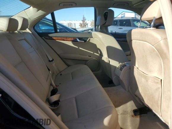 2012 Mercedes-Benz C 350 Sport with VIN WDDGF5HB6CR214884, listed as a Copart auction lot 83692864 with 87,157 mi miles and Salvage Title. Bid and sale history available at DreamBid. Image 10.