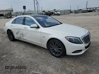 2017 Mercedes-Benz S 550e with VIN WDDUG6DB8HA292956, listed as a Copart auction lot 52348914 with 96,766 mi miles and Salvage Title. Bid and sale history available at DreamBid. Image 4.