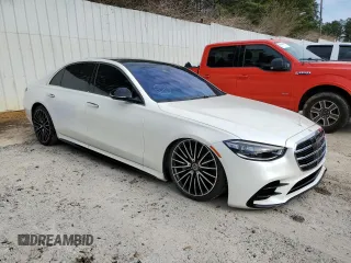 2021 Mercedes-Benz S 580 z VIN W1K6G7GB7MA036263, wystawiony jako Copart lot #37220293 z przebiegiem 15 168 mil mil oraz . Historia ofert i sprzedaży dostępna na DreamBid. Obrazek 4.