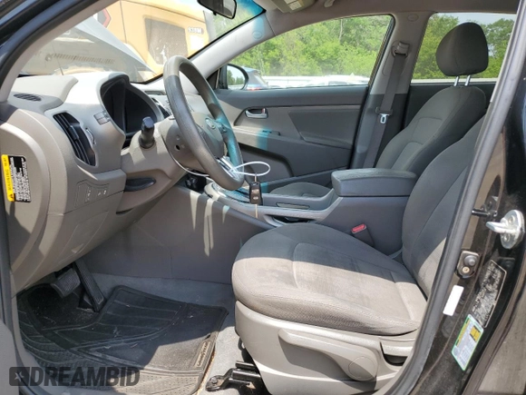 2012 Kia Sportage LX with VIN KNDPB3A25C7251151, listed as a Copart auction lot 53186965 with 233,545 mi miles and Clean Title. Bid and sale history available at carsss.com. Image 7.