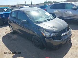 2017 Chevrolet Spark LS with VIN KL8CB6SA0HC727335, listed as a IAAI auction lot 41725000 with 89,538 mi miles. Bid and sale history available at carsss.com. Image 1.
