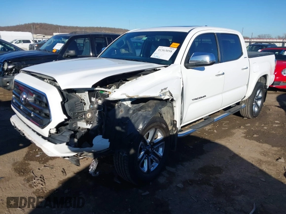 2016 Toyota Tacoma Limited with VIN 5TFEZ5CN4GX009513, listed as a IAAI auction lot 41363058 with 108,382 mi miles and . Bid and sale history available at DreamBid. Image 17.